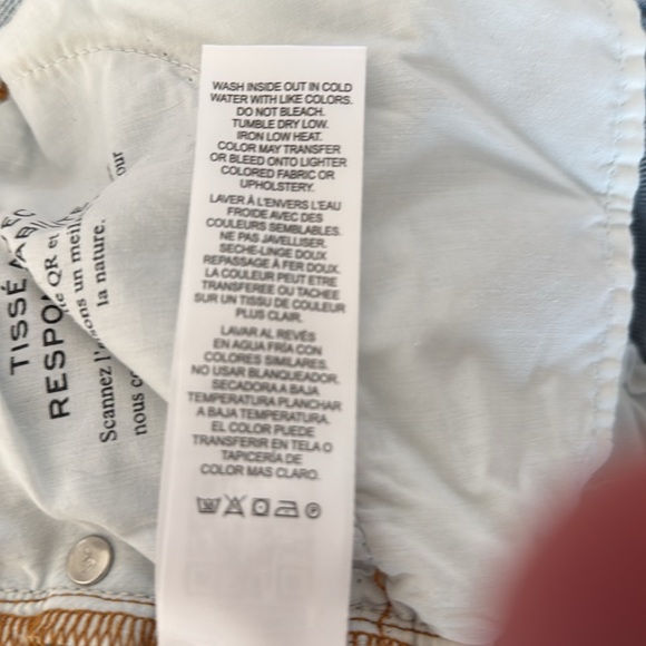 🥰Frame Denim Blue Ankle Cropped Jeans
Size 31 - Picture 6 of 6